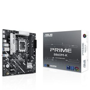 Asus Prime B860m K 8800mhz (oc) Ddr5 Socket Lga1851 M.2 Hdmi Dp Matx Moederbord 1