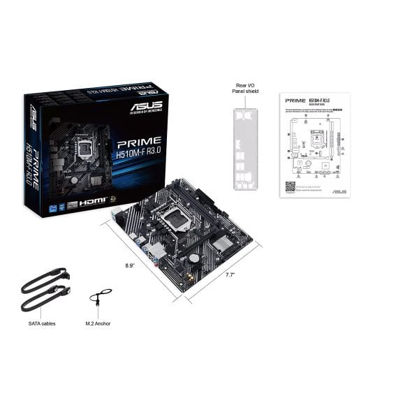 Asus Prime H510m F R3.0 3200mhz (oc) Ddr4 Socket Lga1200 M.2 Hdmi Matx Moederbord 7