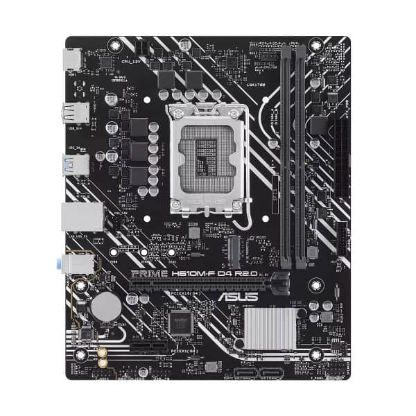 Asus Prime H610m F D4 R2.0 3200mhz Ddr4 Lga1700 M.2 Hdmi Matx Moederbord 2