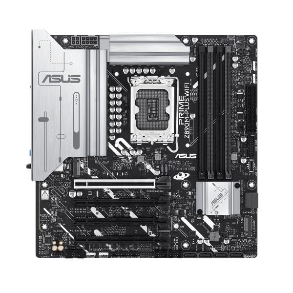 Asus Prime Z890m Plus Wifi 8400mhz (oc) Ddr5 Socket Lga1851 M.2 Hdmi Dp Matx Moederbord 2