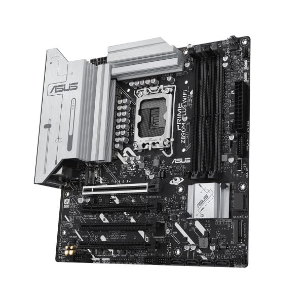 Asus Prime Z890m Plus Wifi 8400mhz (oc) Ddr5 Socket Lga1851 M.2 Hdmi Dp Matx Moederbord 3