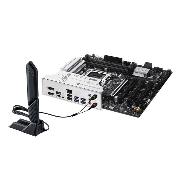 Asus Prime Z890m Plus Wifi 8400mhz (oc) Ddr5 Socket Lga1851 M.2 Hdmi Dp Matx Moederbord 6