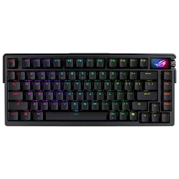 Asus Rog Azoth Extreme Rog Nx Snow Switch 8k Hz Rgb Draadloos Mechanisch Gaming Toetsenbord 4