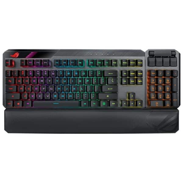 Asus Rog Claymore Ii Modulaire Tkl Rx Red Switch Rgb Draadloos Engels Mechanisch Gaming Toetsenbord 1