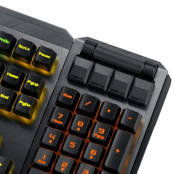 Asus Rog Claymore Ii Modulaire Tkl Rx Red Switch Rgb Draadloos Engels Mechanisch Gaming Toetsenbord 10