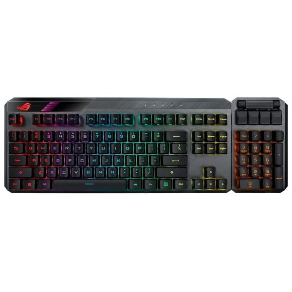 Asus Rog Claymore Ii Modulaire Tkl Rx Red Switch Rgb Draadloos Engels Mechanisch Gaming Toetsenbord 2