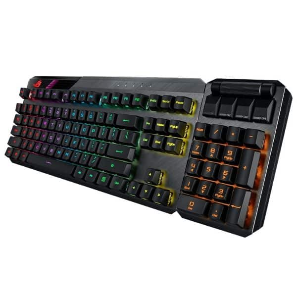Asus Rog Claymore Ii Modulaire Tkl Rx Red Switch Rgb Draadloos Engels Mechanisch Gaming Toetsenbord 8