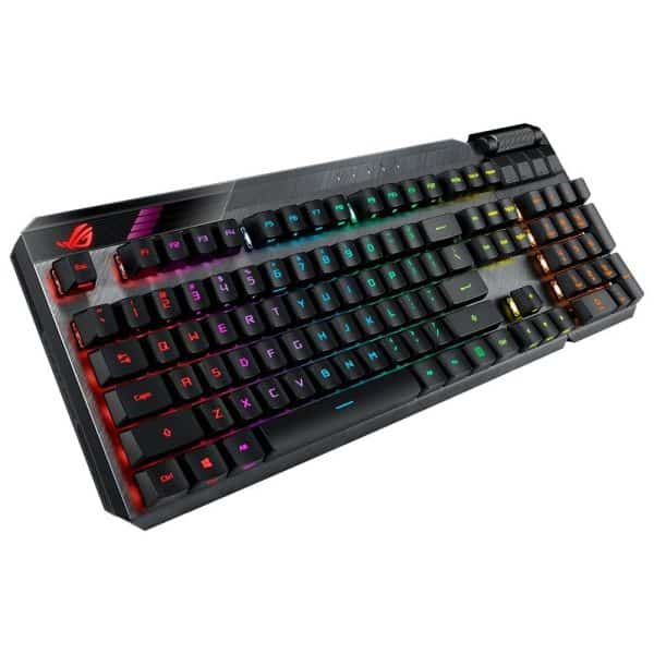Asus Rog Claymore Ii Modulaire Tkl Rx Red Switch Rgb Draadloos Engels Mechanisch Gaming Toetsenbord 9