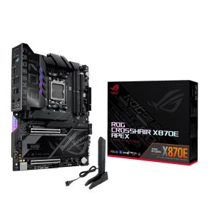 Asus Rog Crosshair X870e Apex 9600mhz (oc) Ddr5 Socket Am5 M.2 Type C Atx Moederbord 1