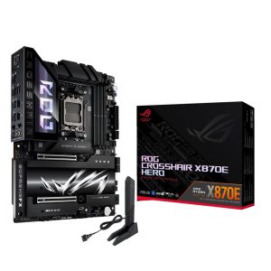 Asus Rog Crosshair X870e Hero 8600mhz (oc) Ddr5 Am5 Socket M.2 Hdmi Atx Moederbord 1