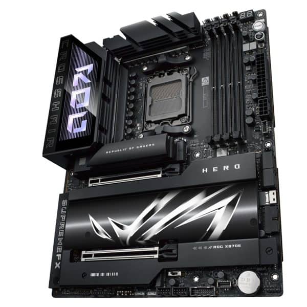 Asus Rog Crosshair X870e Hero 8600mhz (oc) Ddr5 Am5 Socket M.2 Hdmi Atx Moederbord 5