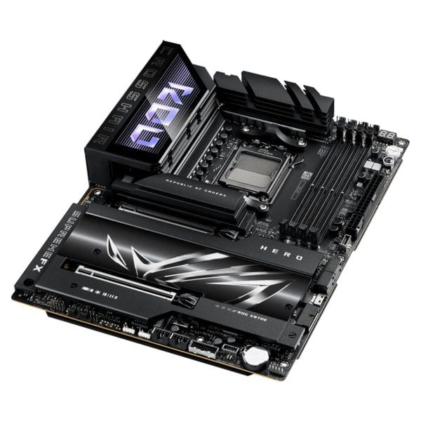 Asus Rog Crosshair X870e Hero 8600mhz (oc) Ddr5 Am5 Socket M.2 Hdmi Atx Moederbord 8