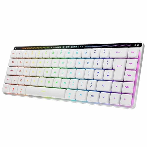 Asus Rog Falchion Rx Low Profile Red Switch Rgb Draadloos Engels Mechanisch Wit Gaming Toetsenbord 2