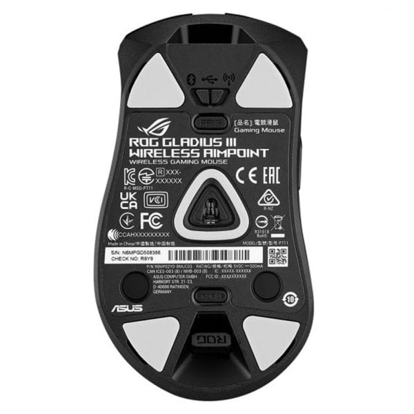 Asus Rog Gladius Iii Aimpoint Draadloze Zwart V2 Gaming Muis (90mp02y0 Bmua00) 7