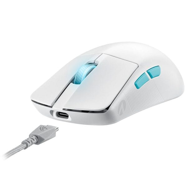 Asus Rog Harpe Ace Aim Lab Edition Draadloze Wit Gaming Muis (90mp02w0 Bmua10) 7