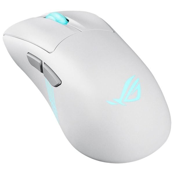 Asus Rog Keris Ii Origin Wit 8k Hz Aimpoint Pro Sensor Rgb Draadloze Gaming Muis 9