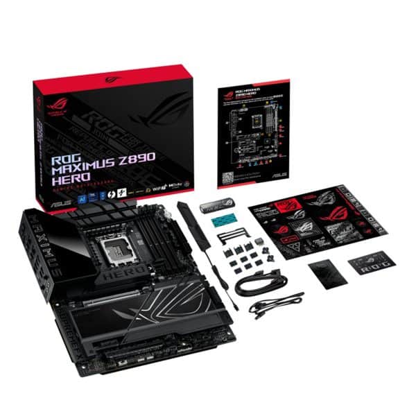 Asus Rog Maximus Z890 Hero 8800mhz (oc) Ddr5 Lga1851 Socket M.2 Hdmi Atx Moederbord 13