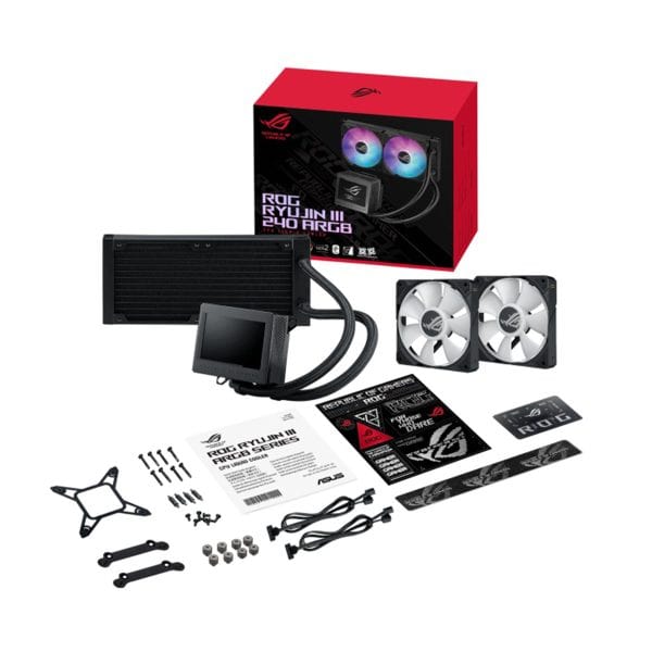 Asus Rog Ryujin Iii 240 Argb Oled 240mm Intel Amd Compatibel Zwarte Cpu Waterkoeler 8