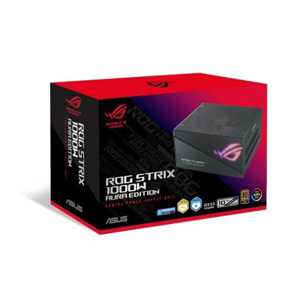 Asus Rog Strix 1000g Aura 1000w 80+ Gold Argb Full Modulaire Voeding 11
