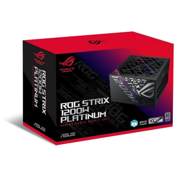 Asus Rog Strix 1200p 1200w 80+ Platinum Full Modulaire Ventilator Voeding 16