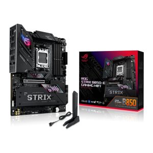 Asus Rog Strix B850 E Gaming Wifi 8000mhz (oc) Ddr5 Socket Am5 M.2 Hdmi Dp Atx Moederbord 1
