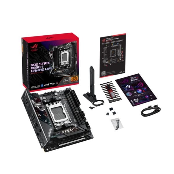 Asus Rog Strix B850 I Gaming Wifi 8400mhz (oc) Ddr5 Socket Am5 M.2 Hdmi Dp Mini Itx Moederbord 11