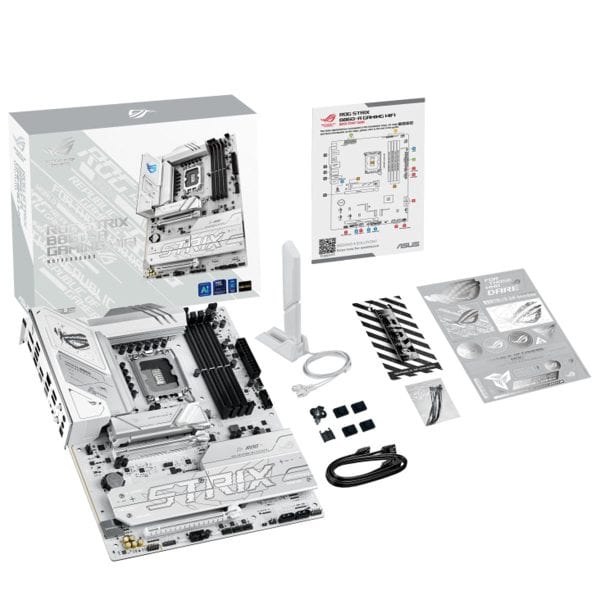 Asus Rog Strix B860 A Gaming Wifi 8600mhz (oc) Ddr5 Lga1851 Socket M.2 Hdmi Dp Atx Moederbord 12