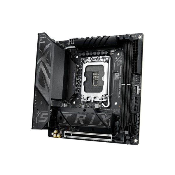 Asus Rog Strix B860 I Gaming Wifi 9066mhz (oc) Ddr5 Socket Lga1851 M.2 Hdmi Dp Thunderbolt Mini Itx Moederbord 3