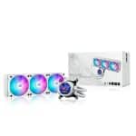 ASUS ROG Strix LC III 360 ARGB LCD Witte 360mm Intel-AMD Compatibel CPU Waterkoeler