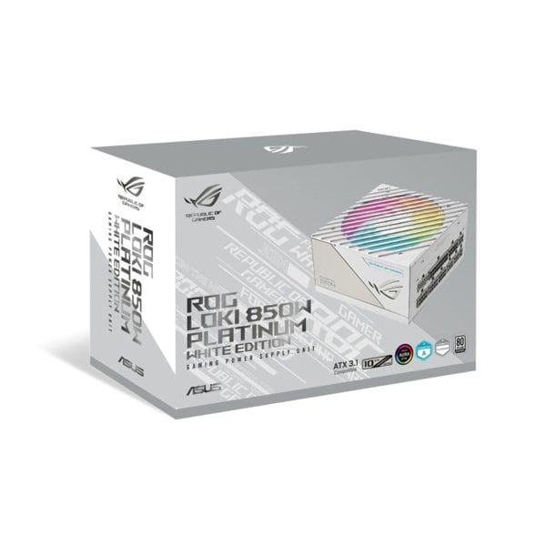 Asus Rog Strix Loki Sfx L 850w 80+ Platinum Argb Full Modulaire Witte Voeding 13