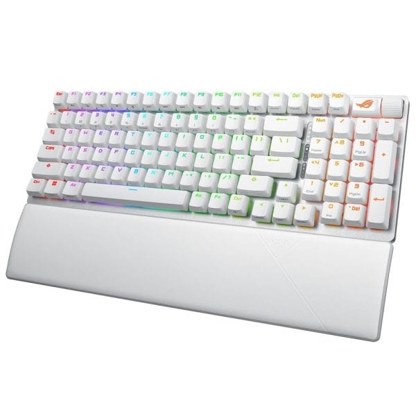 Asus Rog Strix Scope Ii 96 Nx Snow Switch Rgb Draadloos Hotswap Engels Wit Mechanisch Gaming Toetsenbord 3