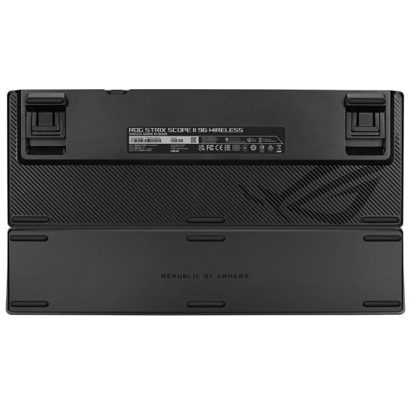Asus Rog Strix Scope Ii 96 Nx Snow Switch Rgb Draadloos Hotswap Engels Zwart Mechanisch Gaming Toetsenbord 8