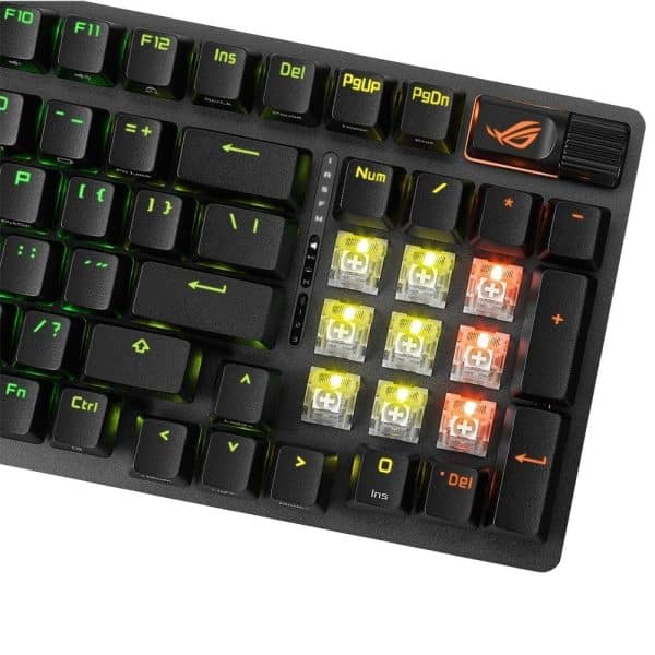 Asus Rog Strix Scope Ii 96 Wireless Rog Rx Red Switch Rgb Draadloos Engels Mechanisch Gaming Toetsenbord 7