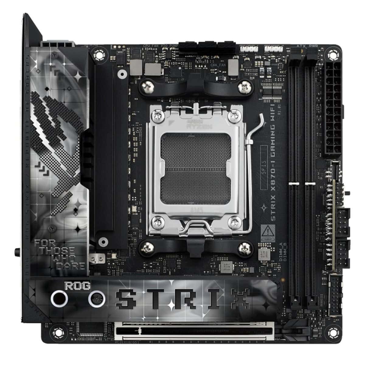 Asus Rog Strix X870 I Gaming Wifi 8600mhz (oc) Ddr5 Am5 Socket M.2 Hdmi Mini Itx Moederbord 2