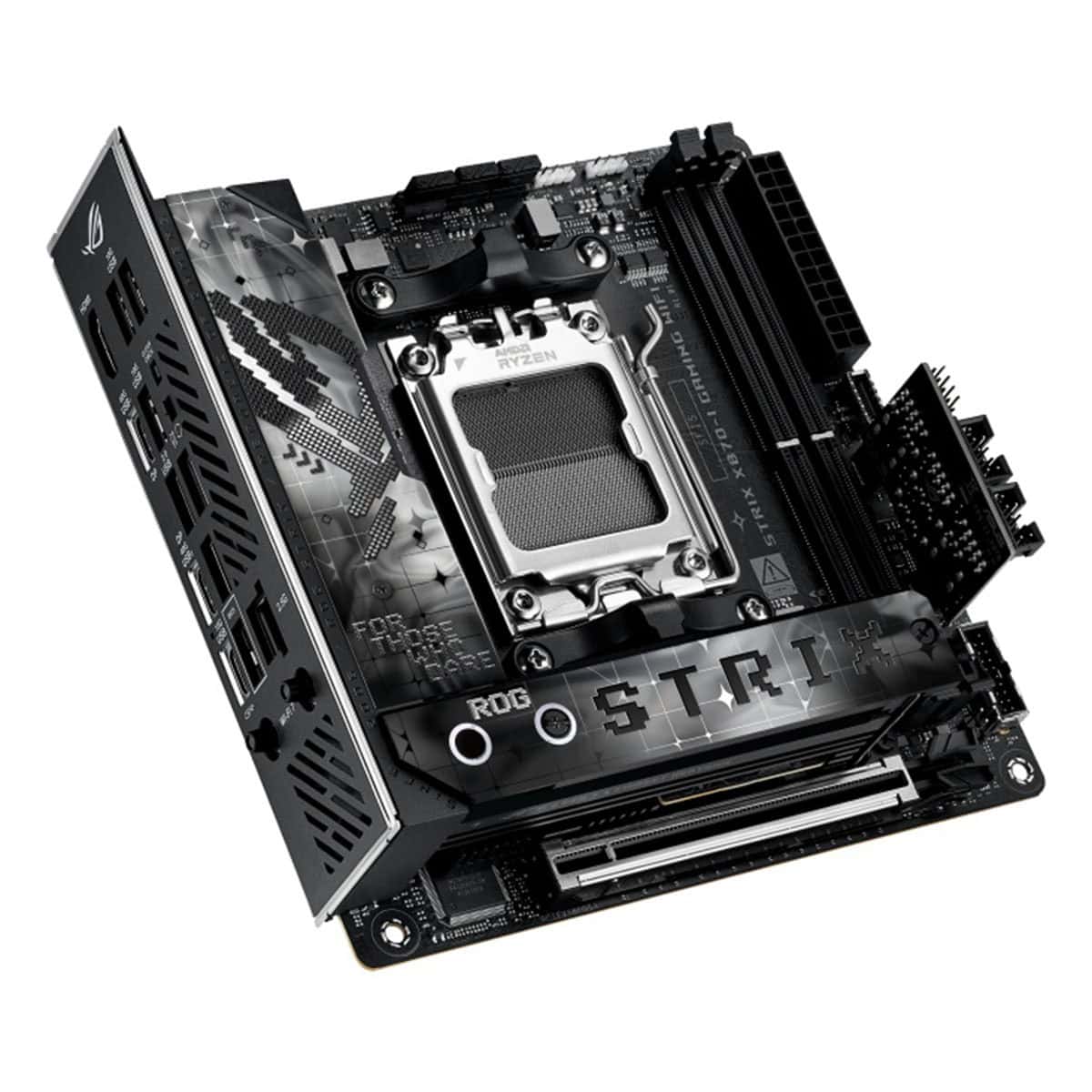 Asus Rog Strix X870 I Gaming Wifi 8600mhz (oc) Ddr5 Am5 Socket M.2 Hdmi Mini Itx Moederbord 6