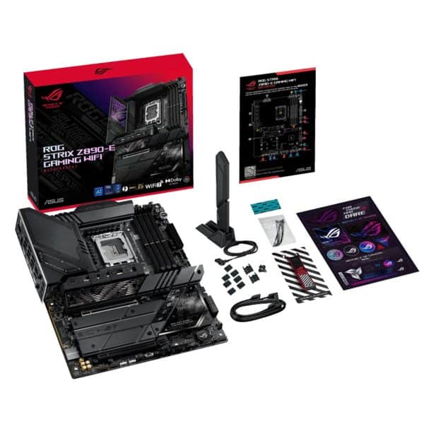 Asus Rog Strix Z890 E Gaming Wifi 8800mhz (oc) Ddr5 Lga1851 Socket M.2 Hdmi Dp Atx Moederbord 13