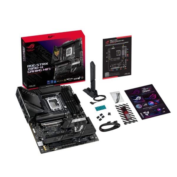 Asus Rog Strix Z890 H Gaming Wifi 9066mhz (oc) Ddr5 Lga1851 Socket M.2 Hdmi Dp Atx Moederbord 13