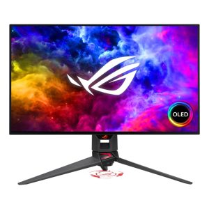 Asus Rog Swift Pg27aqdm 26.5 Inch 240hz 0.03ms 2k Qhd G Sync Oled Pivot Gaming Monitor 1