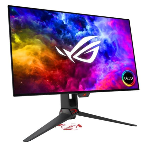 Asus Rog Swift Pg27aqdm 26.5 Inch 240hz 0.03ms 2k Qhd G Sync Oled Pivot Gaming Monitor 2