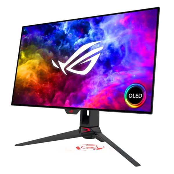 Asus Rog Swift Pg27aqdm 26.5 Inch 240hz 0.03ms 2k Qhd G Sync Oled Pivot Gaming Monitor 3