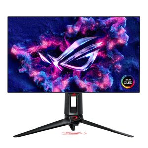 Asus Rog Swift Pg27aqdp 26.5 Inch 480hz 0.03ms 2k Qhd Adaptive Sync Woled Pivot Gaming Monitor 1