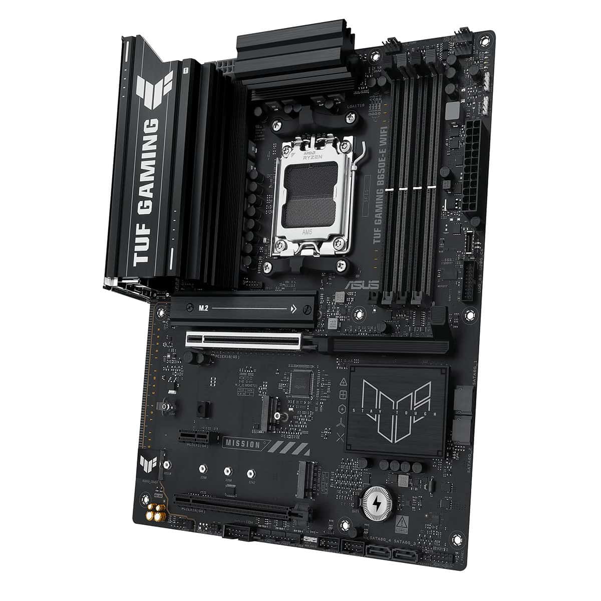 Asus Tuf Gaming B650e E Wifi 8000mhz (oc) Ddr5 Socket Am5 M.2 Hdmi Dp Atx Moederbord 4