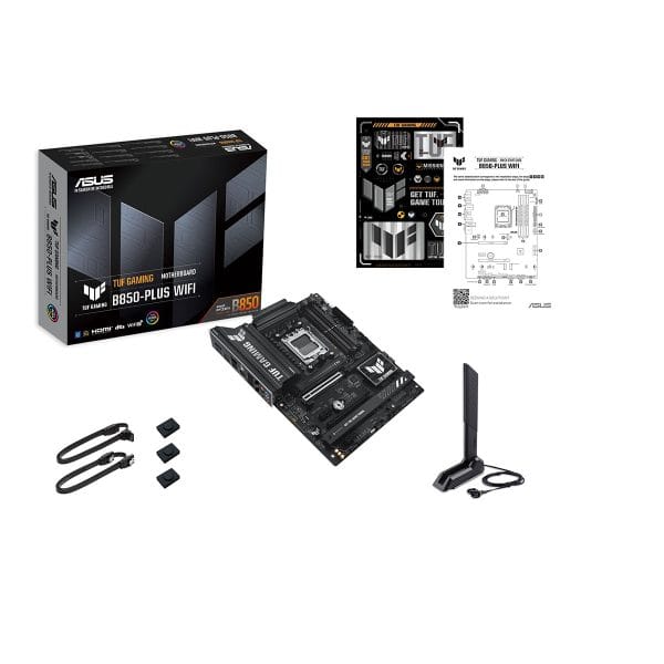 Asus Tuf Gaming B850 Plus Wifi 8000mhz (oc) Ddr5 Socket Am5 M.2 Hdmi Dp Atx Moederbord 10