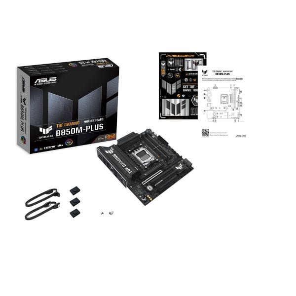 Asus Tuf Gaming B850m Plus 8000mhz (oc) Ddr5 Socket Am5 M.2 Hdmi Dp Matx Moederbord 8