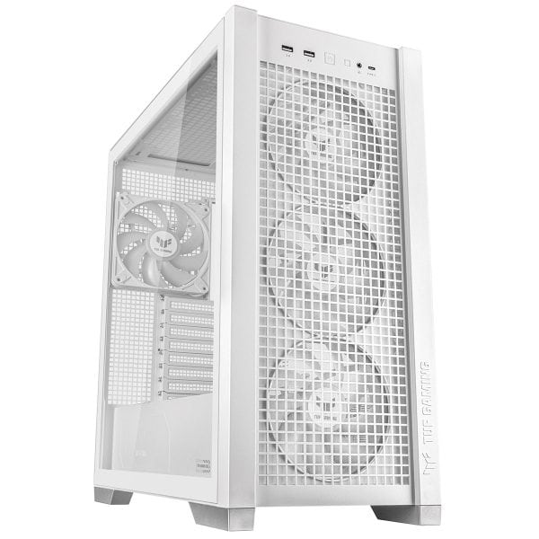 Asus Tuf Gaming Gt302 Tg Argb Tempered Glass Usb 3.2 Witte Mid Tower E Atx Gaming Behuizing 20