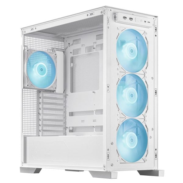 Asus Tuf Gaming Gt302 Tg Argb Tempered Glass Usb 3.2 Witte Mid Tower E Atx Gaming Behuizing 7