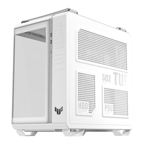 Asus Tuf Gaming Gt502 Horizon Argb Witte Mesh Tempered Glass Usb 3.2 Mid Tower Atx Gaming Behuizing 13
