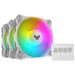 ASUS TUF Gaming TF120 Witte ARGB Ventilator 3-pack Behuizing Ventilator