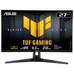 ASUS TUF Gaming VG27AQ5A 27 inch 210Hz 0.3ms 2K QHD Adaptive Sync Fast IPS Gaming Monitor
