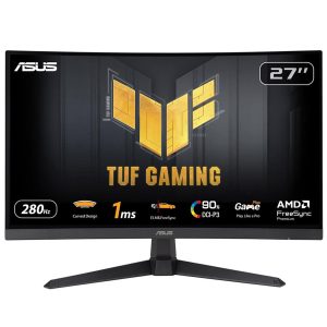 Asus Tuf Gaming Vg27vqm1b 27 Inch 280hz 1ms Full Hd Adaptive Sync Fast Va Curved Gaming Monitor 1